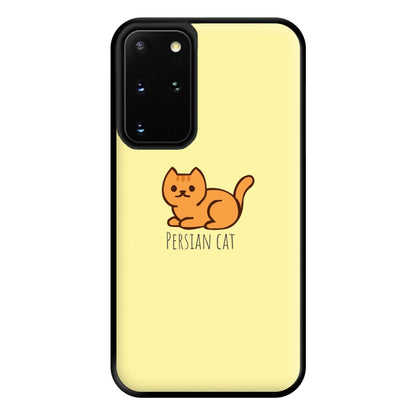 Persian Cat - Cats Phone Case for Galaxy S20 Plus