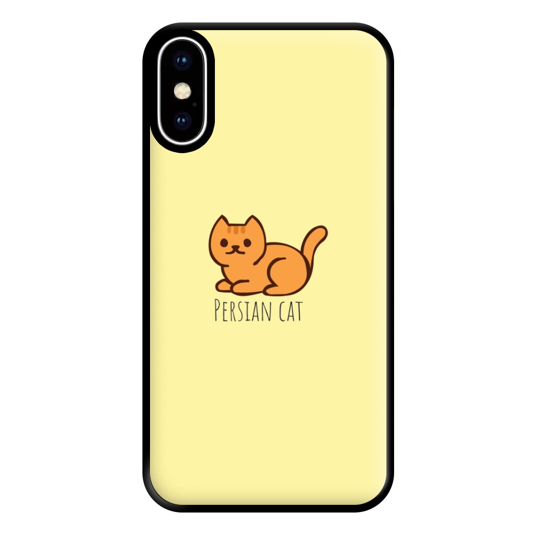 Persian Cat - Cats Phone Case for iPhone XS Max