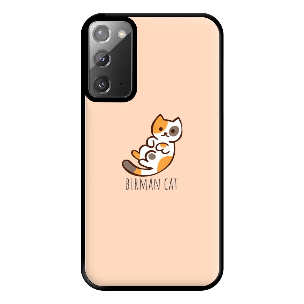 Birman Cat - Cats Phone Case for Galaxy Note 20 Ultra