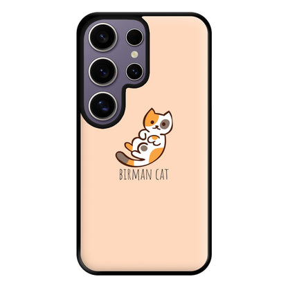 Birman Cat - Cats Phone Case for Galaxy S25 Ultra