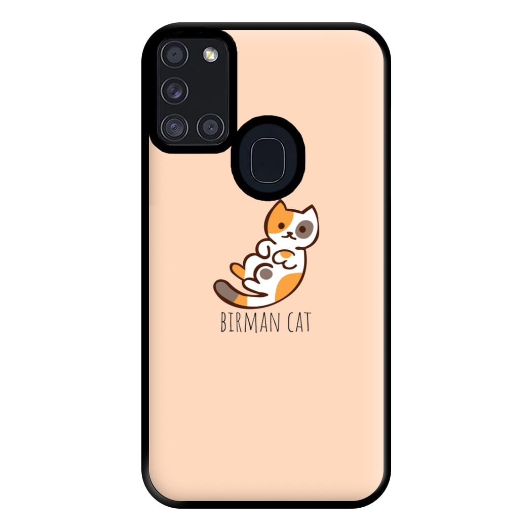 Birman Cat - Cats Phone Case for Galaxy A21s