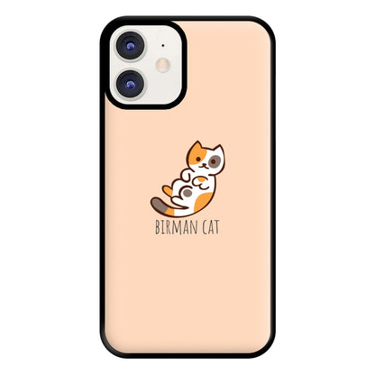 Birman Cat - Cats Phone Case for iPhone 12 / 12 Pro