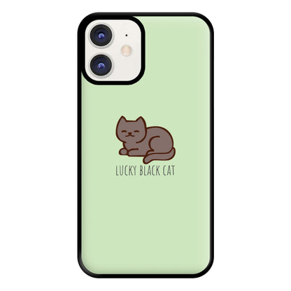 Lucky Black Cat - Cats Phone Case for iPhone 12 / 12 Pro