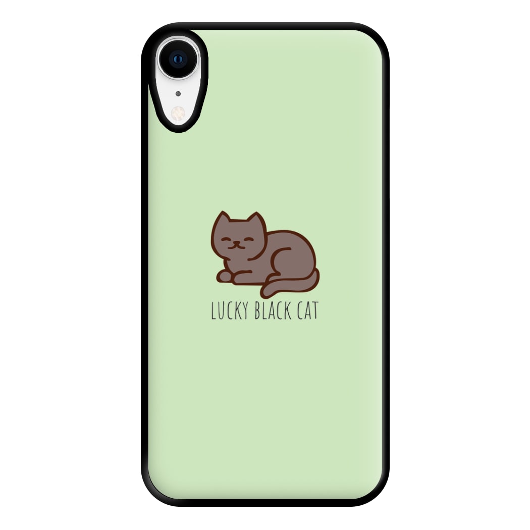 Lucky Black Cat - Cats Phone Case for iPhone XR