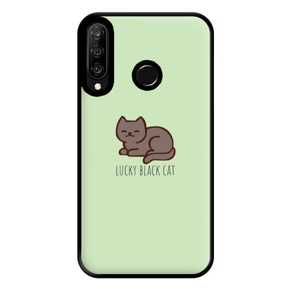 Lucky Black Cat - Cats Phone Case for Huawei P30 Lite