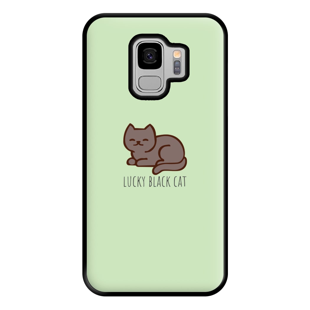 Lucky Black Cat - Cats Phone Case for Galaxy S9 Plus