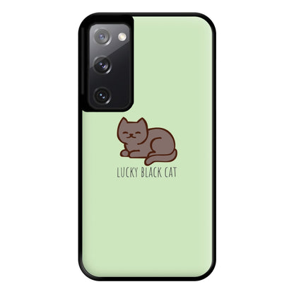 Lucky Black Cat - Cats Phone Case for Galaxy S20FE