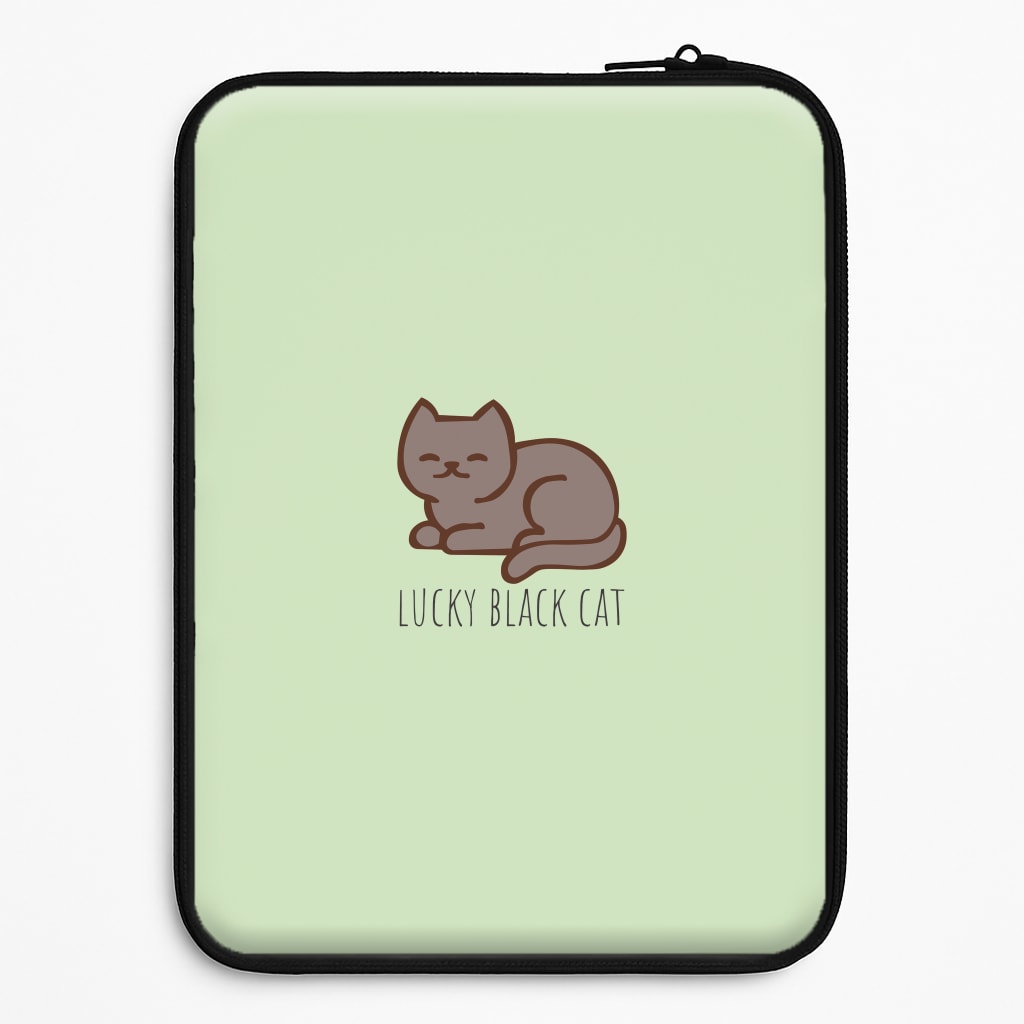 Lucky Black Cat - Cats Laptop Sleeve