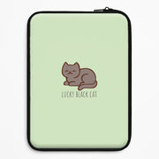 Lucky Black Cat - Cats Laptop Sleeve 1