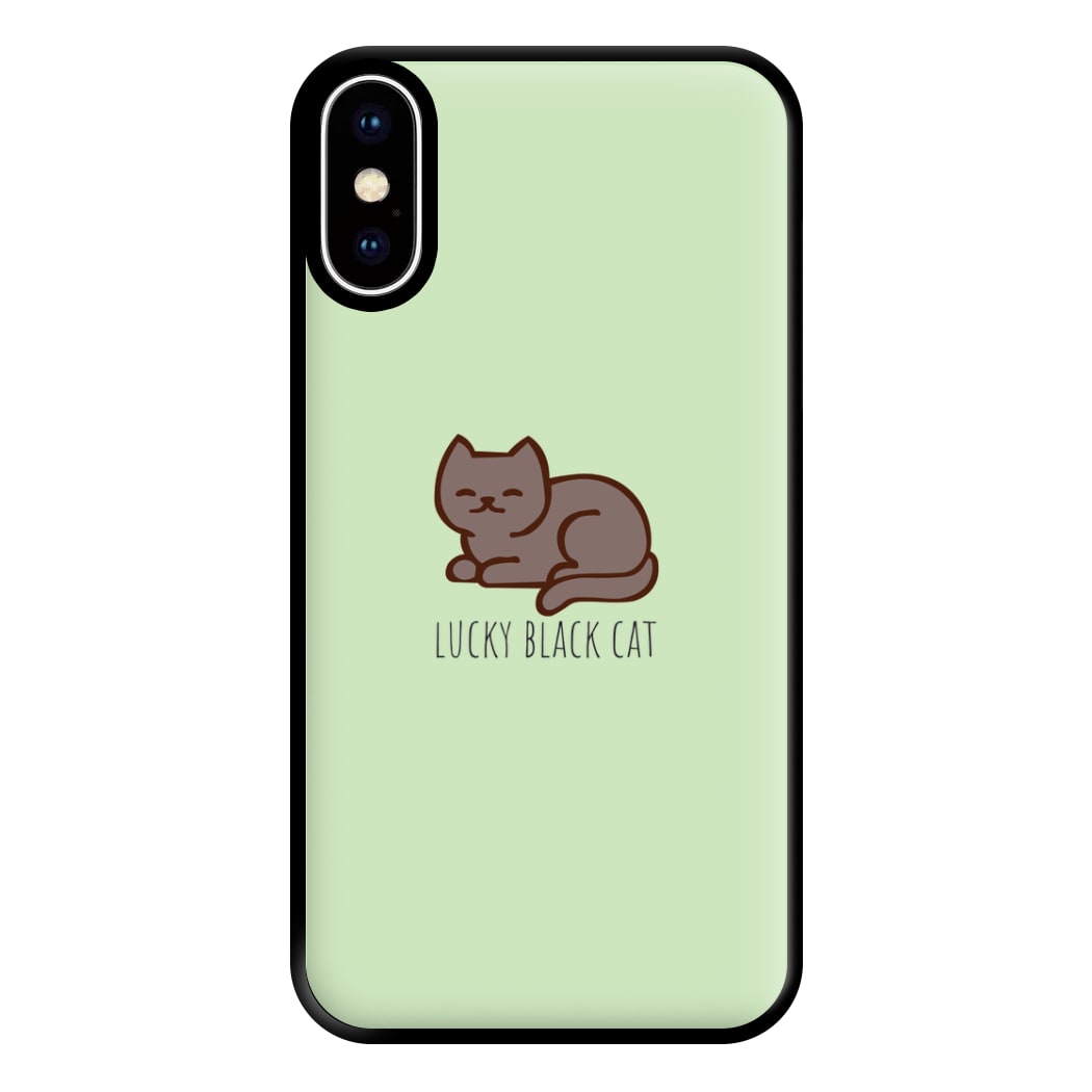 Lucky Black Cat - Cats Phone Case for iPhone XS Max