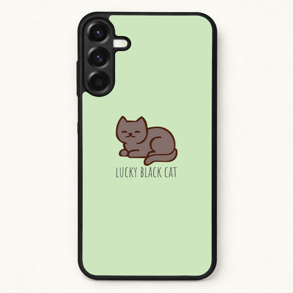 Lucky Black Cat - Cats Phone Case for Galaxy A57