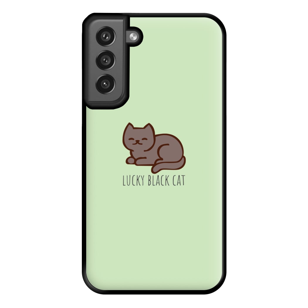 Lucky Black Cat - Cats Phone Case for Galaxy S21FE