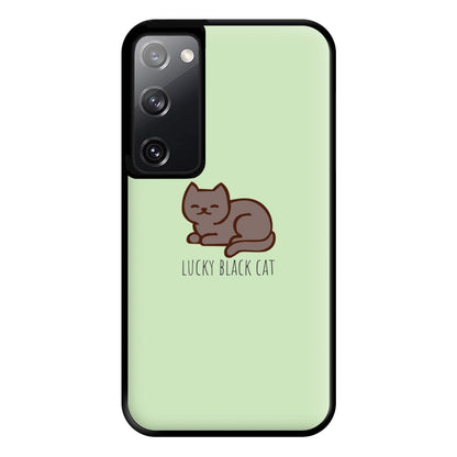 Lucky Black Cat - Cats Phone Case for Galaxy S20