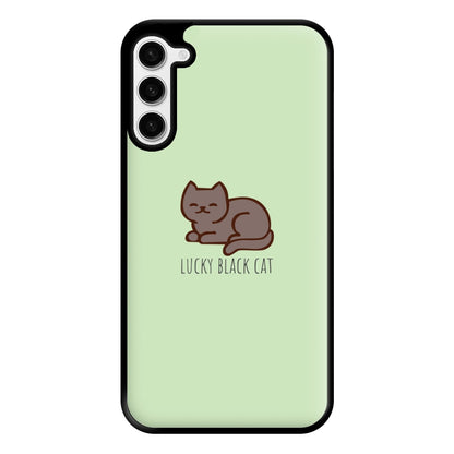 Lucky Black Cat - Cats Phone Case for Galaxy S23 Plus