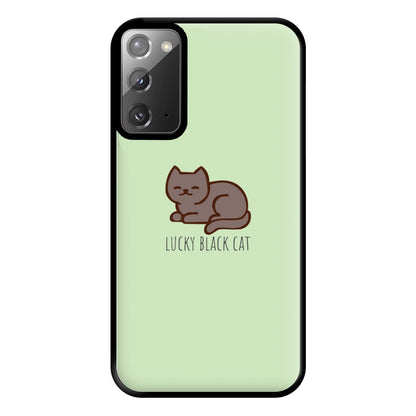 Lucky Black Cat - Cats Phone Case for Galaxy Note 20 Ultra