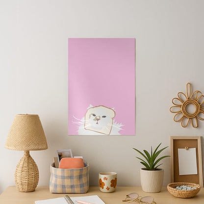 Silly Cat - Cats Art Print