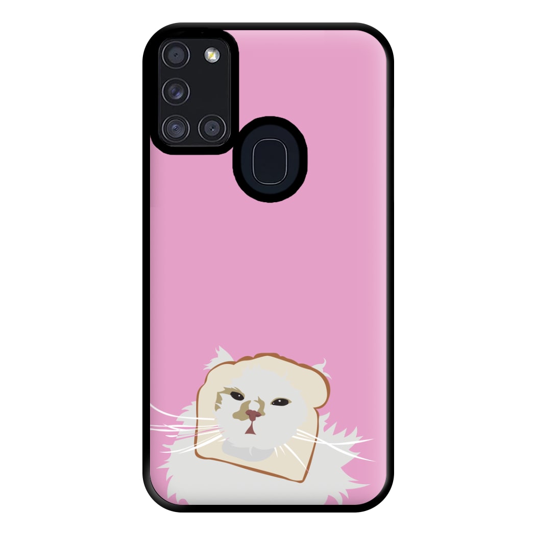 Silly Cat - Cats Phone Case for Galaxy A21s