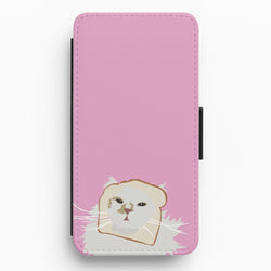 Silly Cat - Cats Flip / Wallet Phone Case