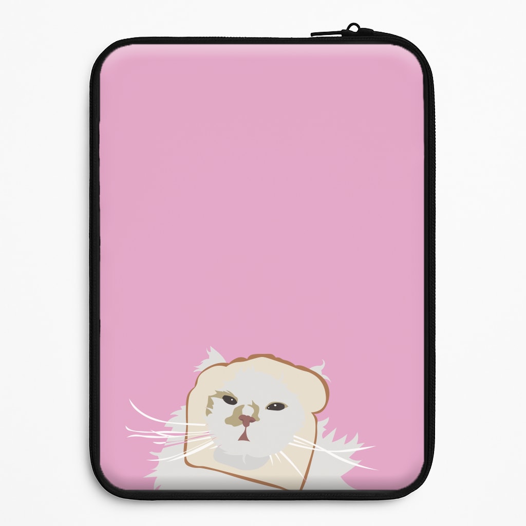 Silly Cat - Cats Laptop Sleeve