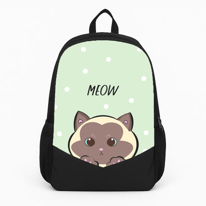 Meow Green - Cats Backpack