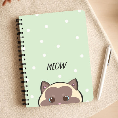 Meow Green - Cats Notepad