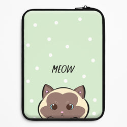 Meow Green - Cats Universal Laptop Sleeve