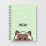Meow Green - Cats Notebook