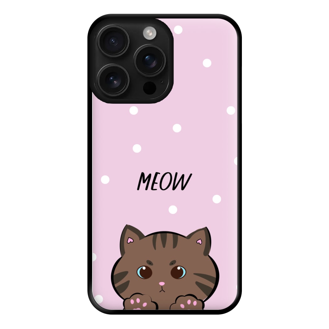 Meow Purple - Cats Phone Case