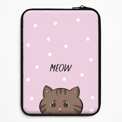 Meow Purple - Cats Universal Laptop Sleeve