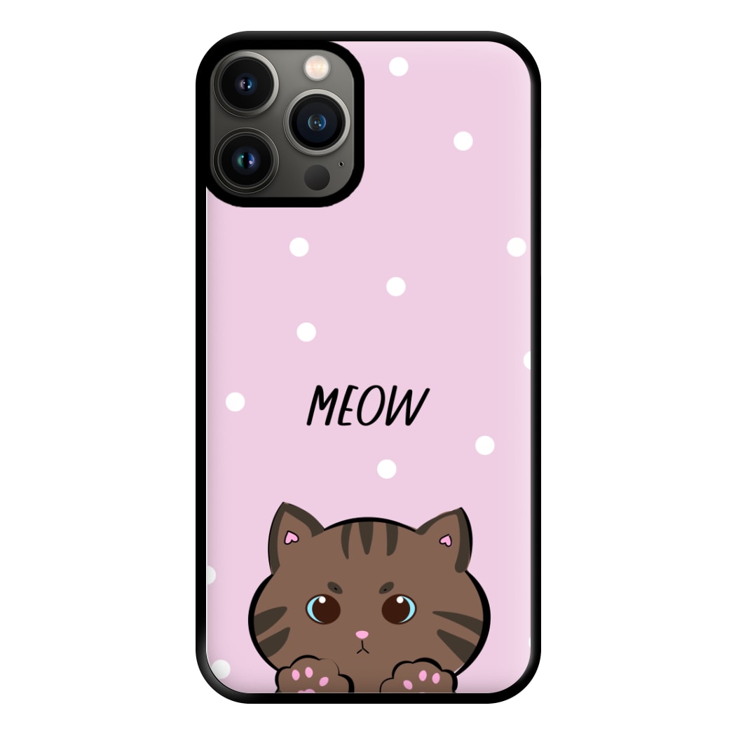 Meow Purple - Cats Phone Case for iPhone 11 Pro Max