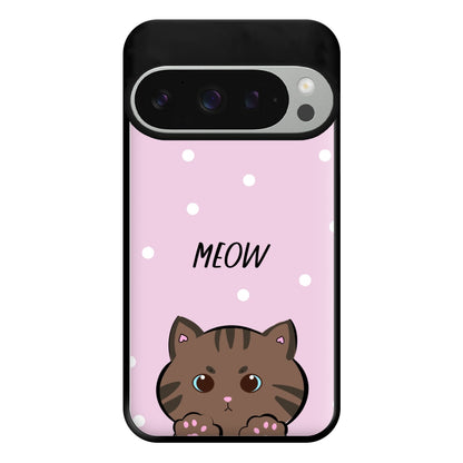 Meow Purple - Cats Phone Case for Google Pixel 9 Pro XL