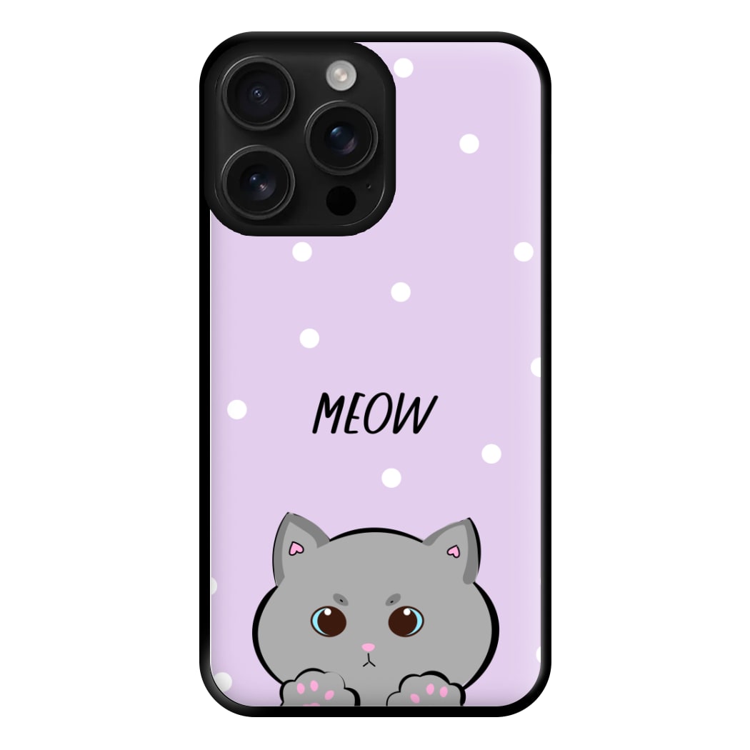 Grey Kitty - Cats Phone Case for iPhone 16 Pro Max