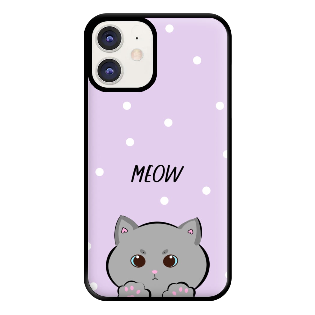 Grey Kitty - Cats Phone Case for iPhone 11