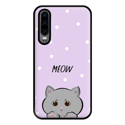 Grey Kitty - Cats Phone Case for Huawei P30