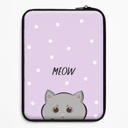 Grey Kitty - Cats Laptop Sleeve 1