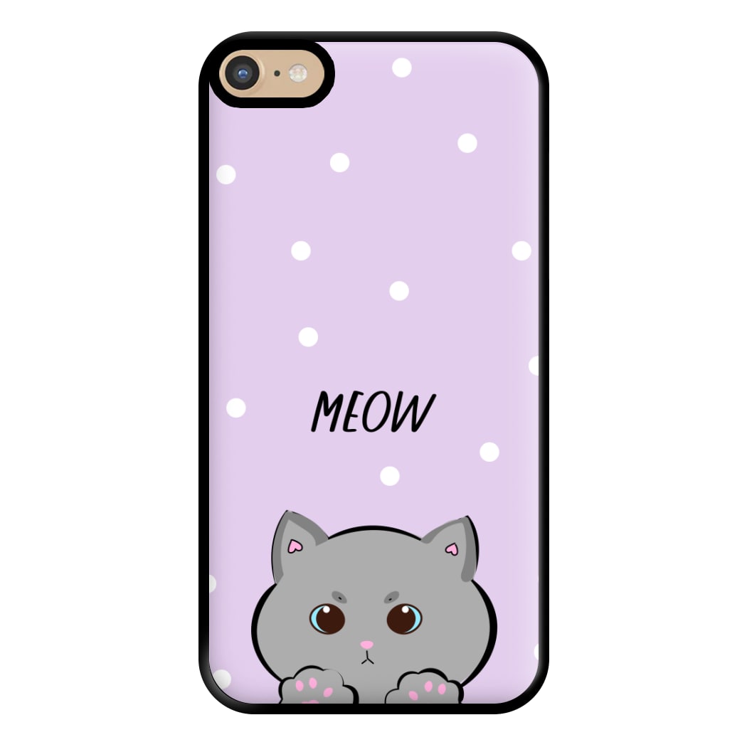 Grey Kitty - Cats Phone Case for iPhone 6 Plus / 7 Plus / 8 Plus