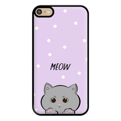 Grey Kitty - Cats Phone Case for iPhone 6 Plus / 7 Plus / 8 Plus