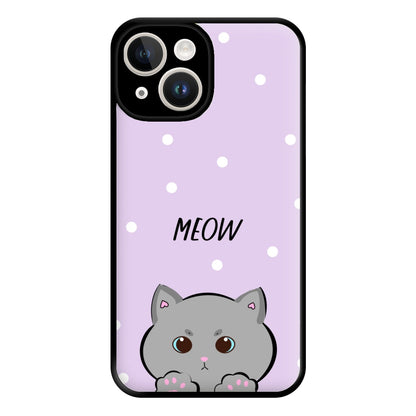 Grey Kitty - Cats Phone Case for iPhone 14