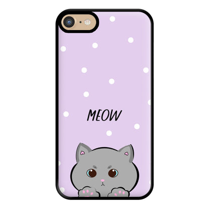 Grey Kitty - Cats Phone Case for iPhone 6 / 7 / 8 / SE