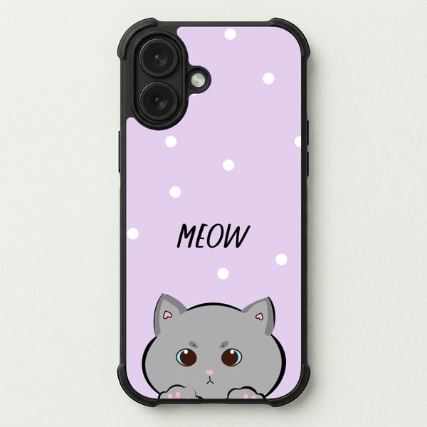 Grey Kitty - Cats Phone Case — Bumper case