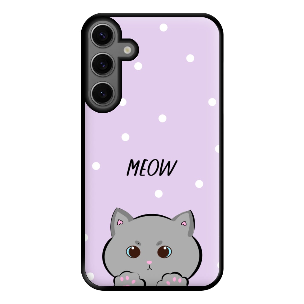 Grey Kitty - Cats Phone Case for Galaxy S23FE