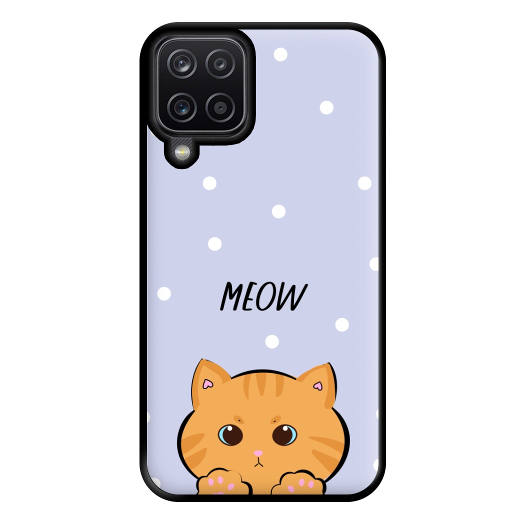 Ginger Cat - Cats Phone Case for Galaxy A12