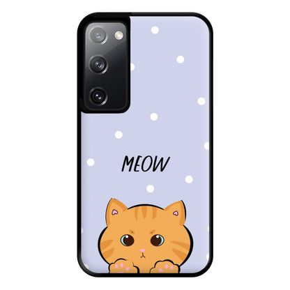 Ginger Cat - Cats Phone Case for Galaxy S20