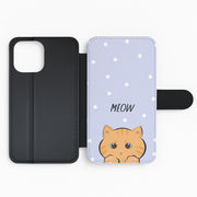 Ginger Cat - Cats Flip / Wallet Phone Case 2