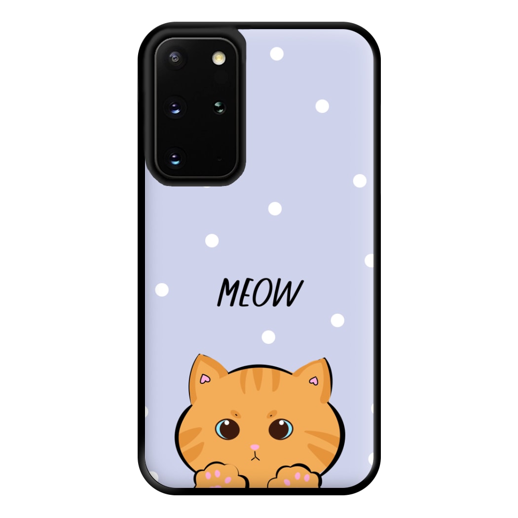 Ginger Cat - Cats Phone Case for Galaxy S20 Plus