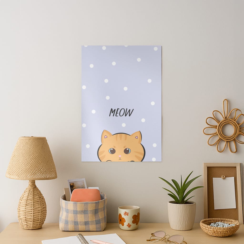Ginger Cat - Cats Art Print