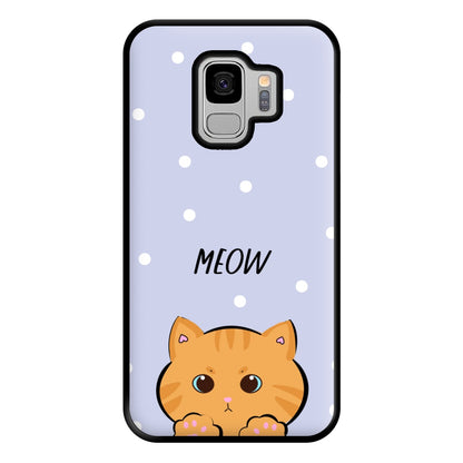 Ginger Cat - Cats Phone Case for Galaxy S9 Plus