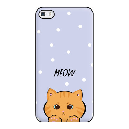 Ginger Cat - Cats Phone Case for iPhone 5 / 5s / SE 2016