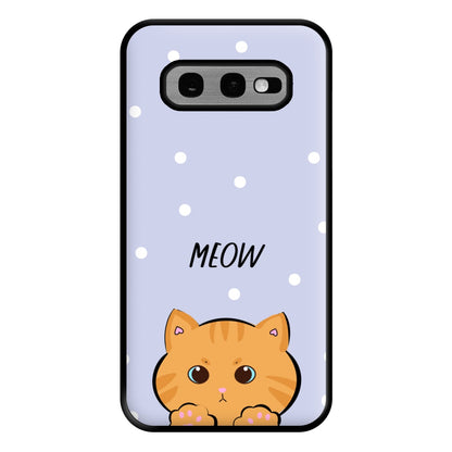 Ginger Cat - Cats Phone Case for Galaxy S10e