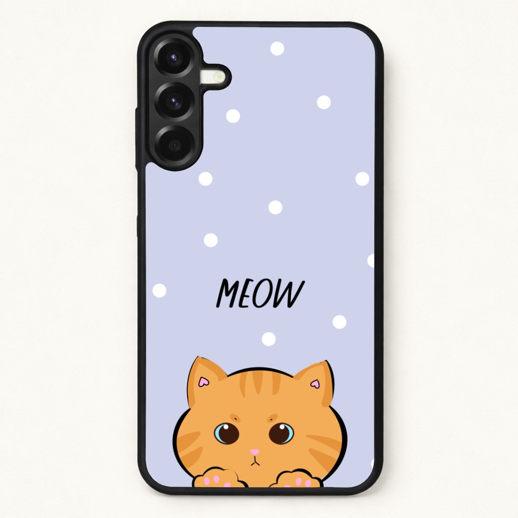 Ginger Cat - Cats Phone Case for Galaxy A57
